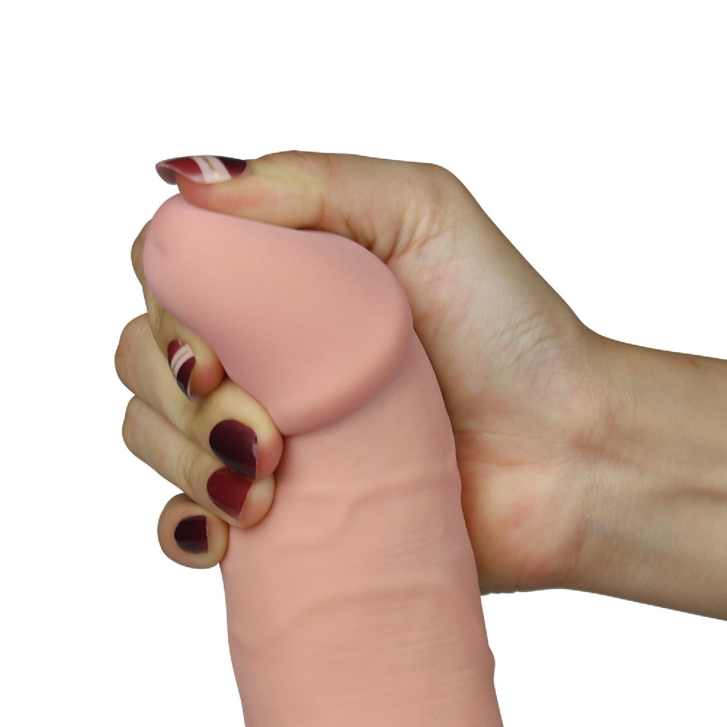 Vibrator realist ultra moale Lovetoy de 20 cm