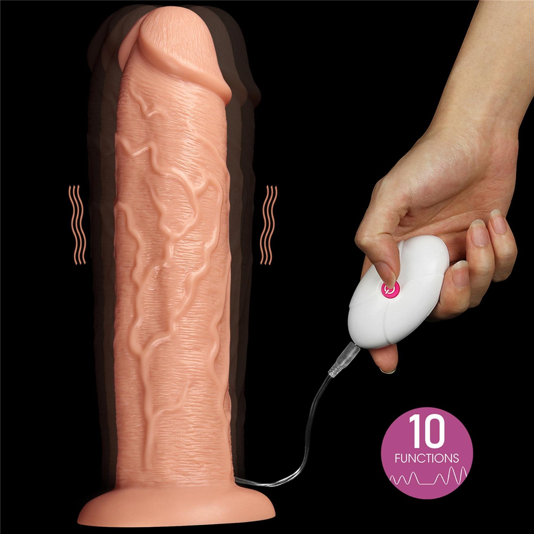 Vibrator realist Lovetoy 28 cm