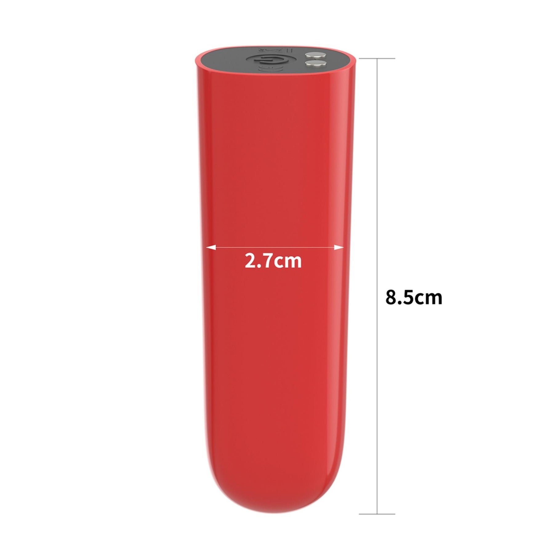 Vibrator mini IJOY, reîncărcabil prin USB, impermeabil, cu 10 funcții, 8 cm