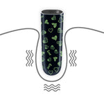 Vibrator Lovetoy Mini Inimă, Luminos în Întuneric, Reîncărcabil, Verde, 8cm