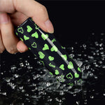 Vibrator Lovetoy Mini Inimă, Luminos în Întuneric, Reîncărcabil, Verde, 8cm
