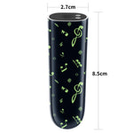 Mini vibrator reîncărcabil Lovetoy, verde închis strălucitor, 8 cm