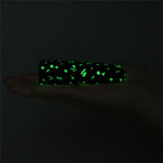 Mini vibrator reîncărcabil Lovetoy, verde închis strălucitor, 8 cm