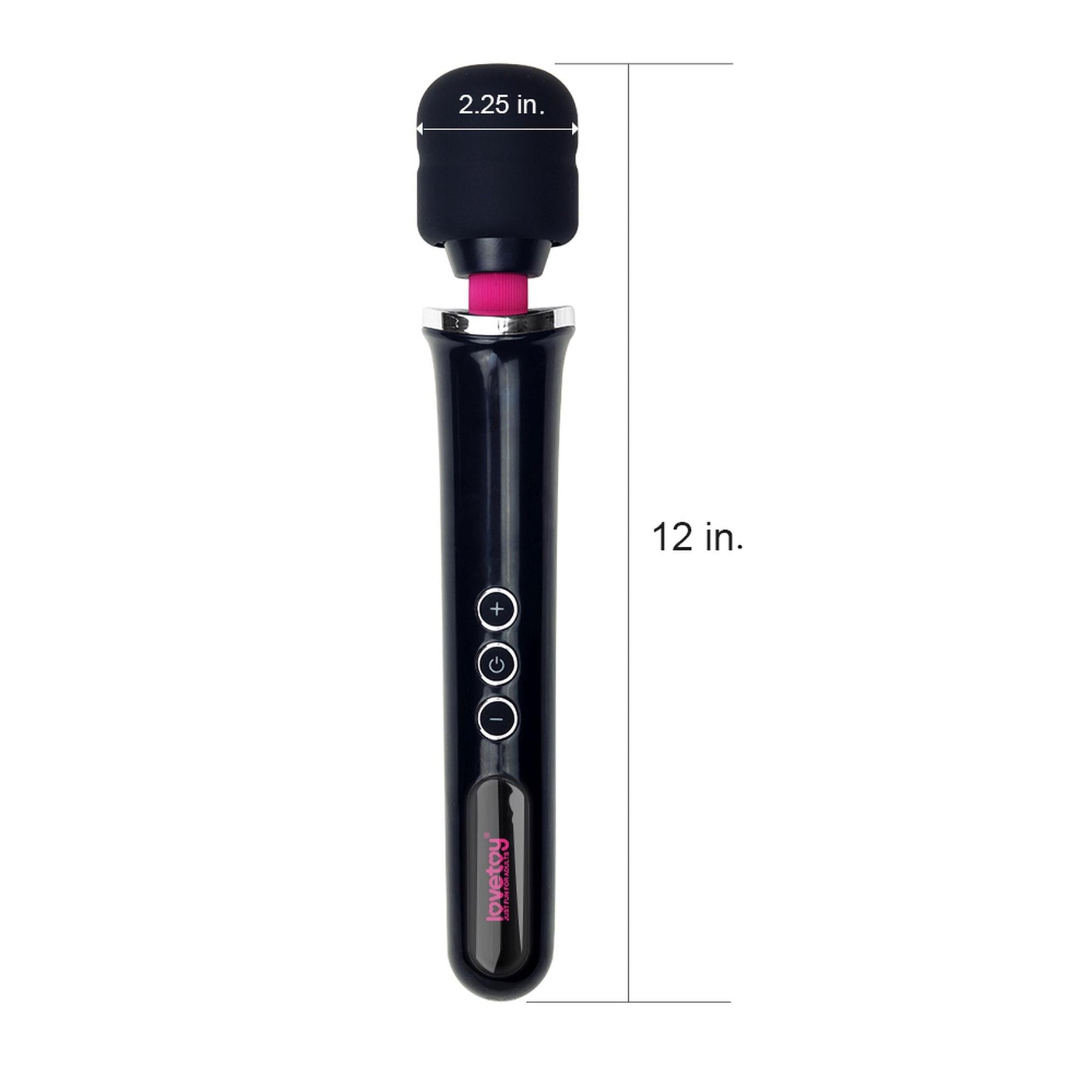 Masaj puternic cu baghetă USB din silicon Lovetoy, 30 cm