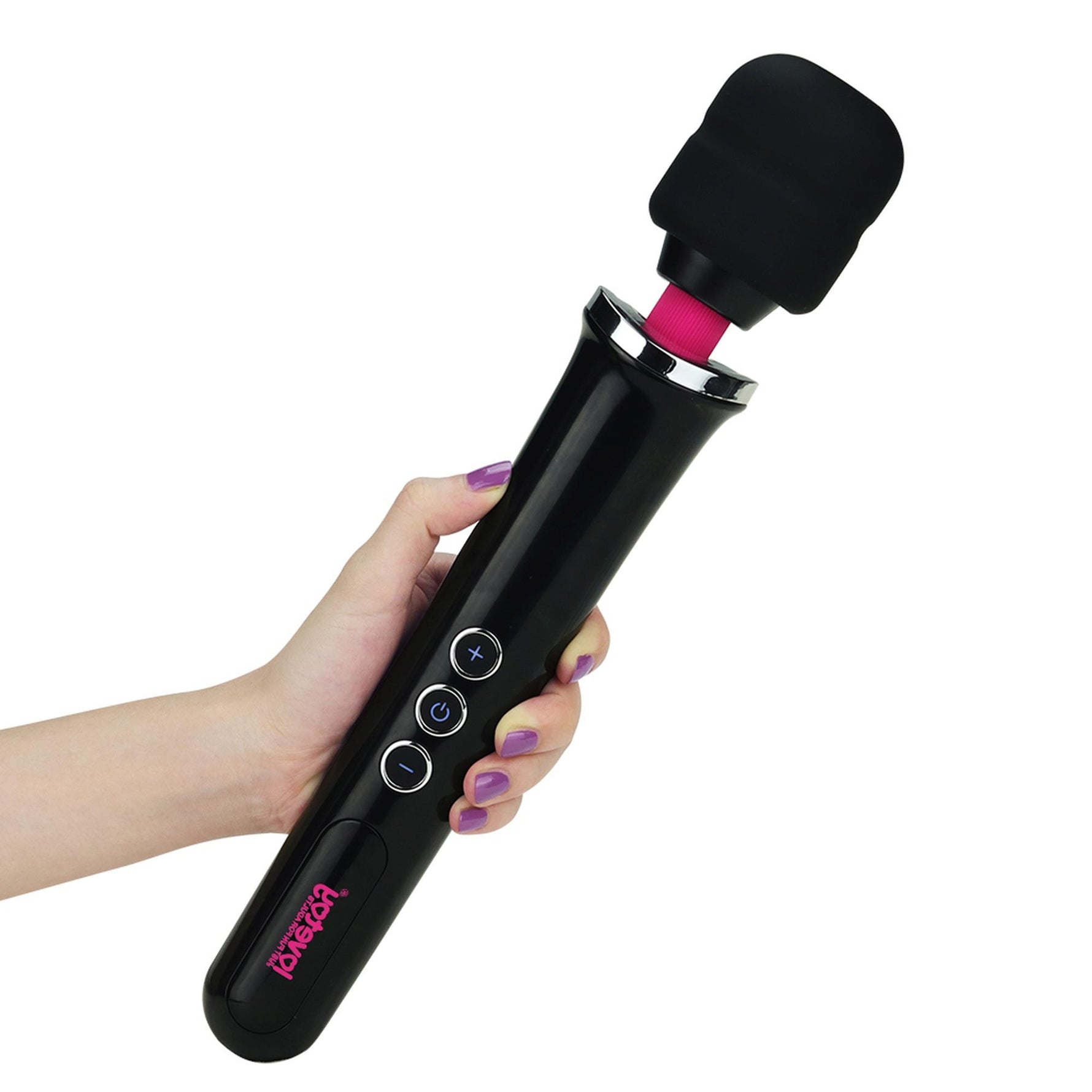 Masaj puternic cu baghetă USB din silicon Lovetoy, 30 cm