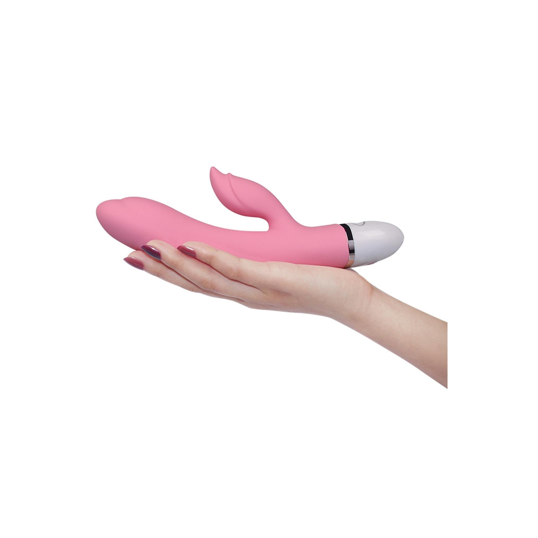 Vibrator Dreamer II Lovetoy din silicon pentru punctul G, reîncărcabil, impermeabil