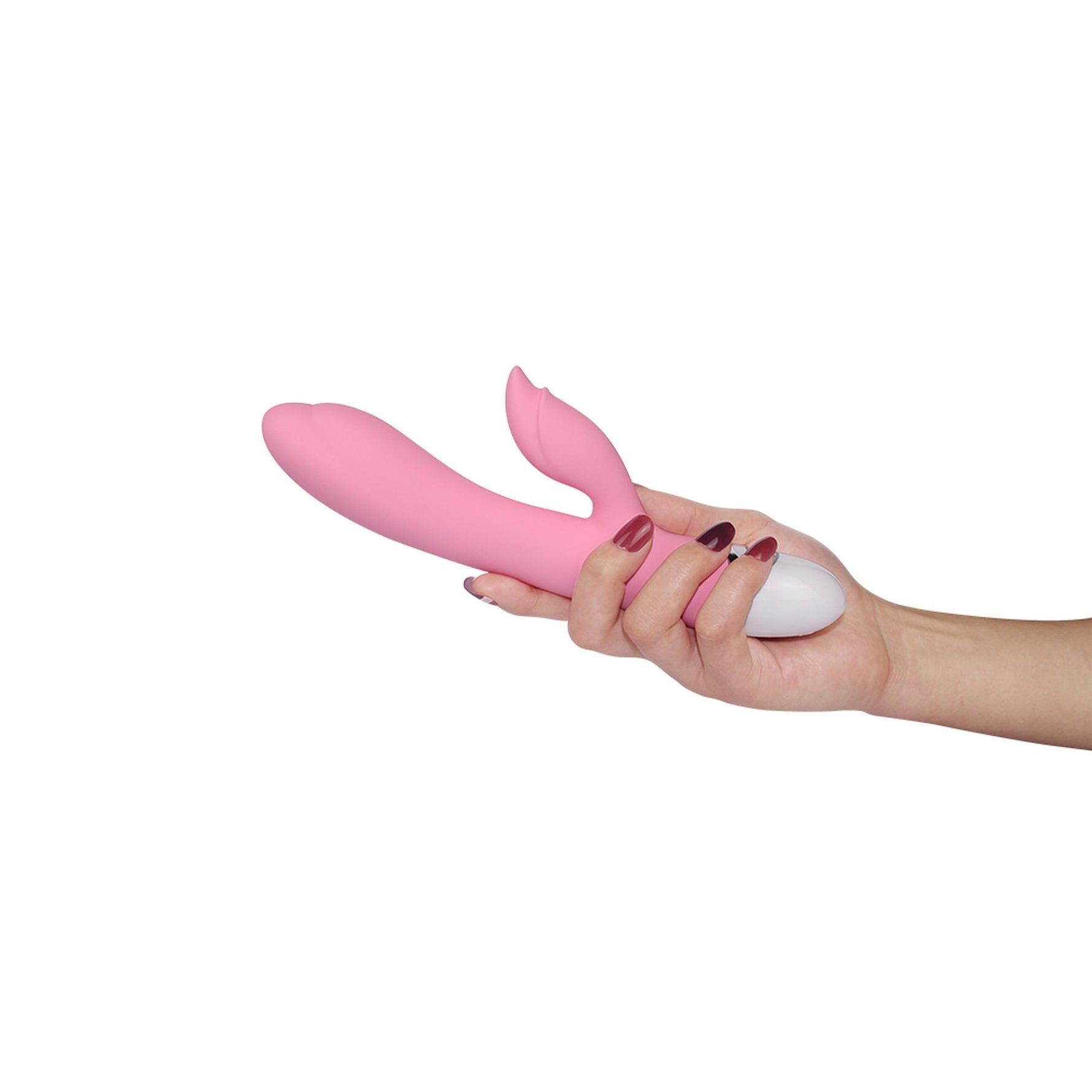 Vibrator Dreamer II Lovetoy din silicon pentru punctul G, reîncărcabil, impermeabil