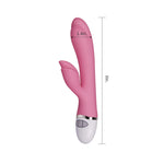Vibrator Dreamer II Lovetoy din silicon pentru punctul G, reîncărcabil, impermeabil