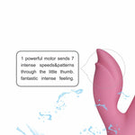 Vibrator Dreamer II Lovetoy din silicon pentru punctul G, reîncărcabil, impermeabil