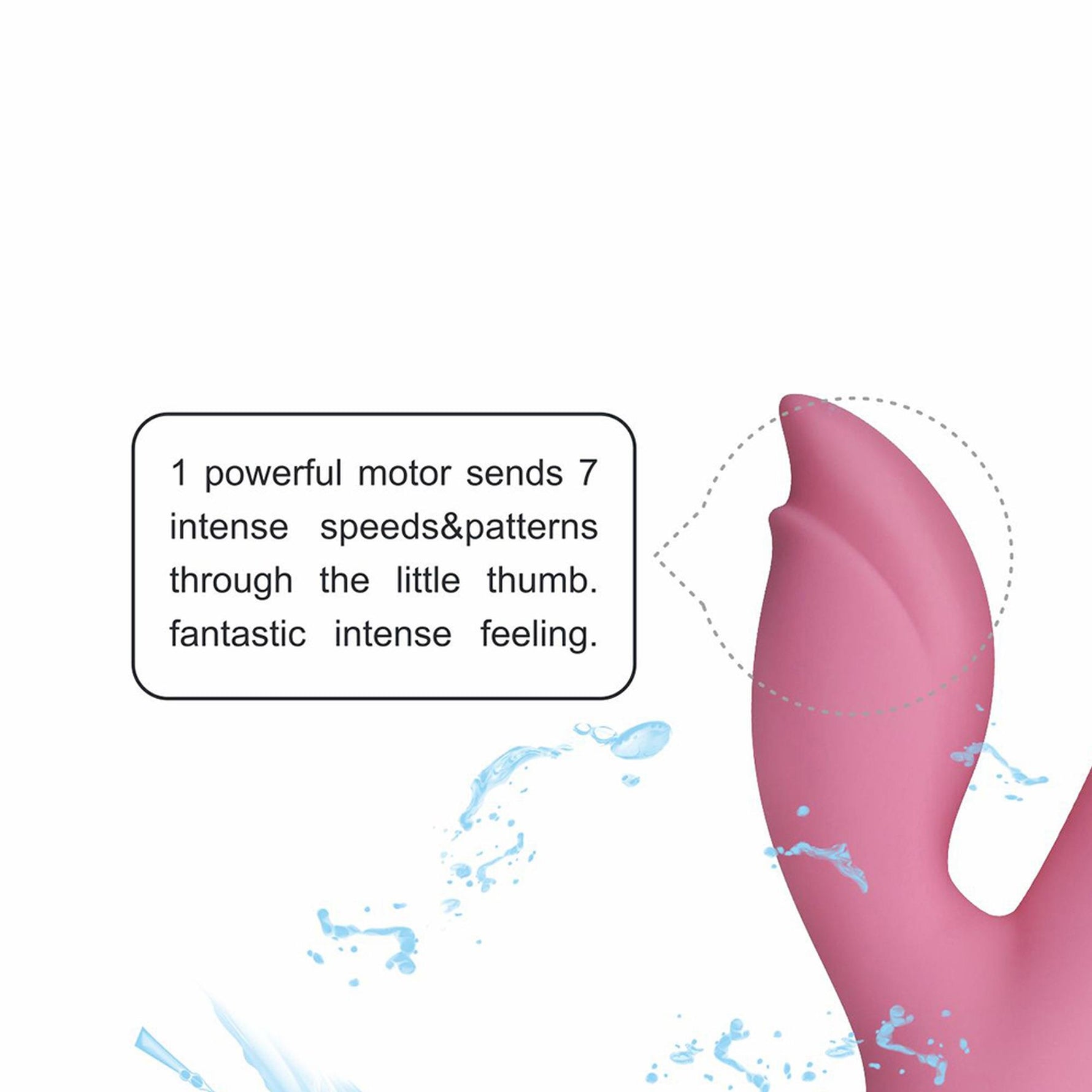 Vibrator Dreamer II Lovetoy din silicon pentru punctul G, reîncărcabil, impermeabil