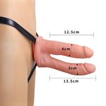 Curea dublă pe Lovetoy gol 18 cm