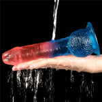 Dildo realist Lovetoy TPE 19cm cu ventuză