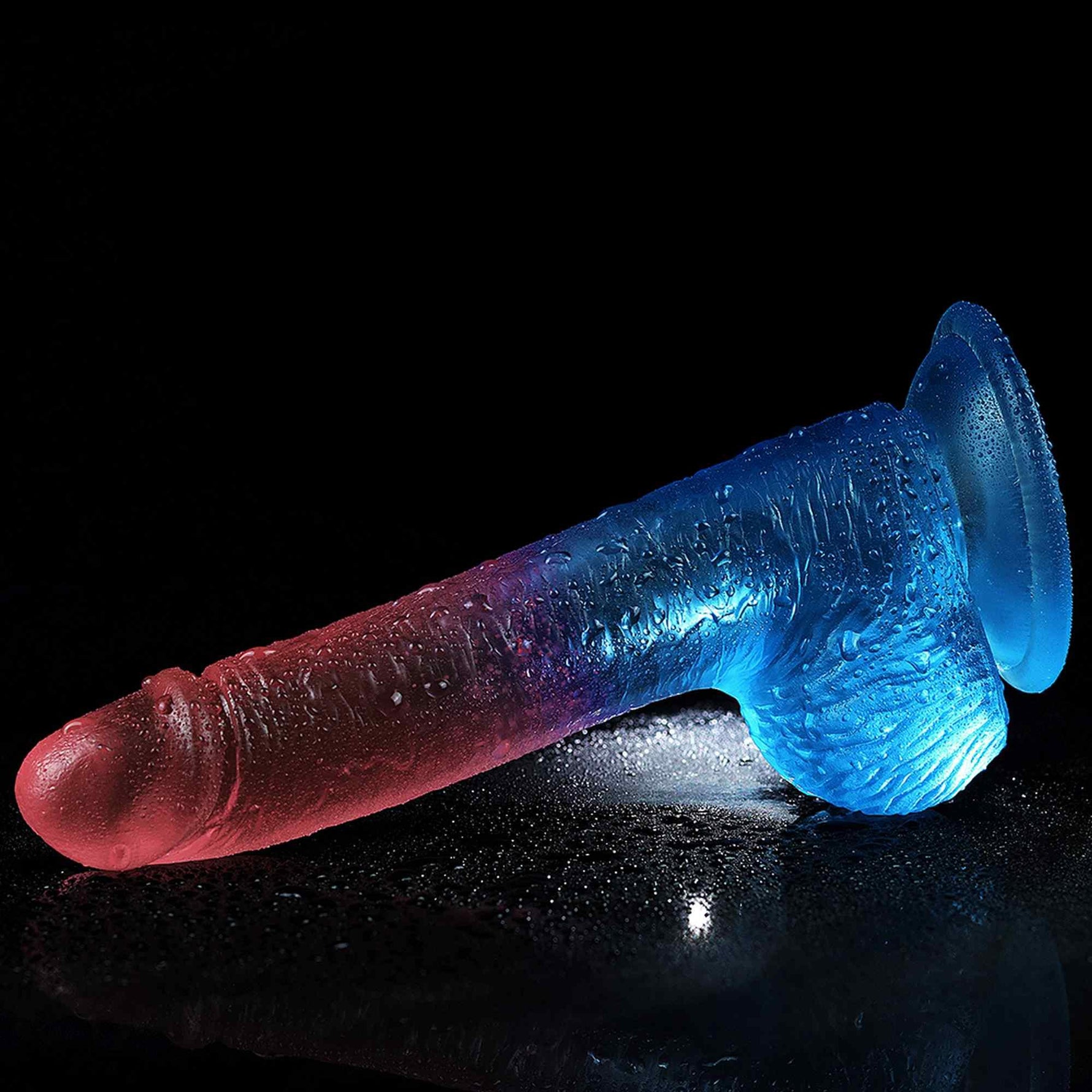 Dildo realist Lovetoy TPE 19cm cu ventuză