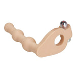 Inel pentru penis Lovetoy impermeabil cu vibrator și dildo moale 15cm