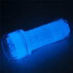 Masturbator Lumino Play Glowing Lovetoy Alb 20 cm