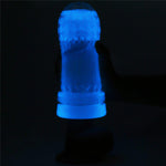 Masturbator Lumino Play Glowing Lovetoy Alb 20 cm