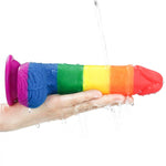 Dildo realist din silicon Lovetoy Prider 19 cm
