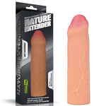 Extensie revoluționară din silicon care adaugă 2,5 cm Lovetoy 17 cm