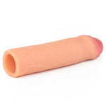 Extensie revoluționară din silicon care adaugă 2,5 cm Lovetoy 17 cm