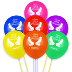 Set de 7 baloane Super Dick Forever Lovetoy pentru burlăcițe
