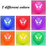Set de 7 baloane Super Dick Forever Lovetoy pentru burlăcițe