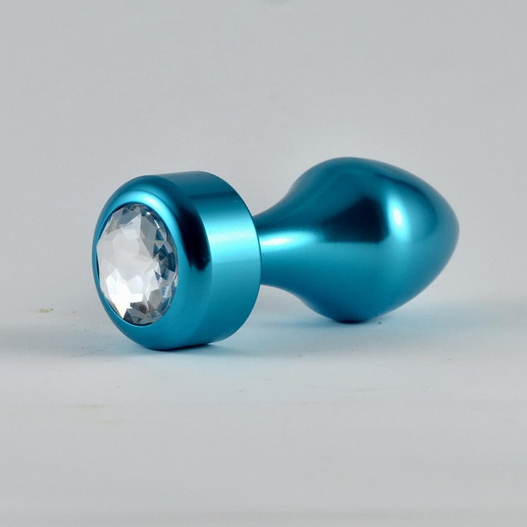 Dop anal Lovetoy albastru din aluminiu