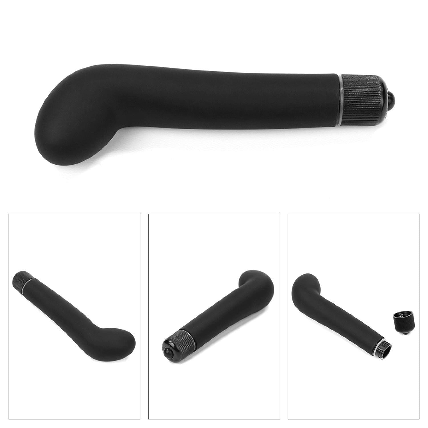 Set de bondage Lovetoy Deluxe cu vibrator negru
