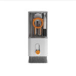Kit Multifunctional de Curatare Produse Electronice 10in1, Flippy, pentru Laptop, Tastatura, Telefon, Casti, Camere, Alb