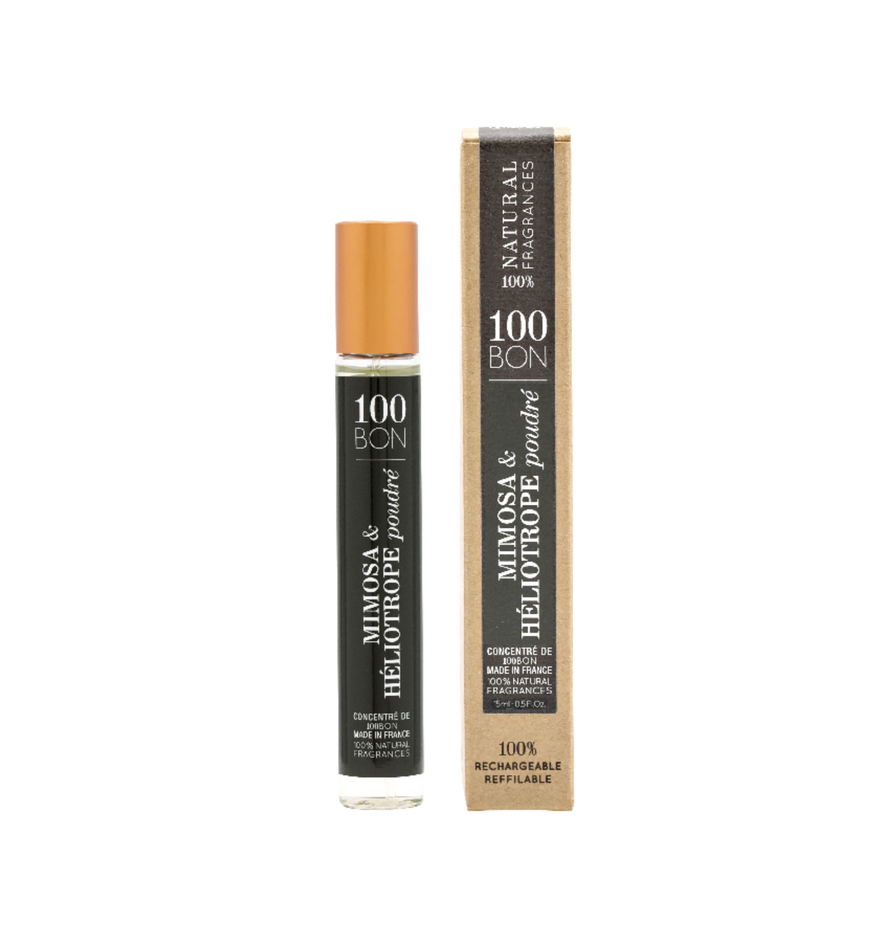 100 Bon, Mimosa & Heliotrope Poudre, Apă de parfum, Unisex, 15 ml *Miniatură