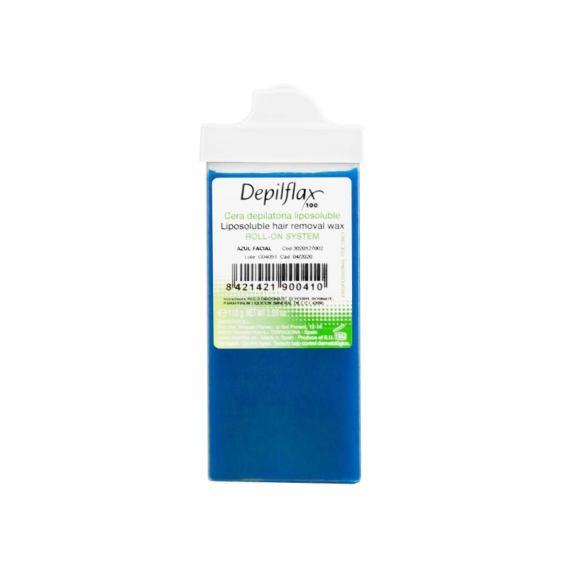 DEPILFLAX ROLDĂ DE CEARĂ PENTRU EPILARE FACIALĂ AZULEN 110g
