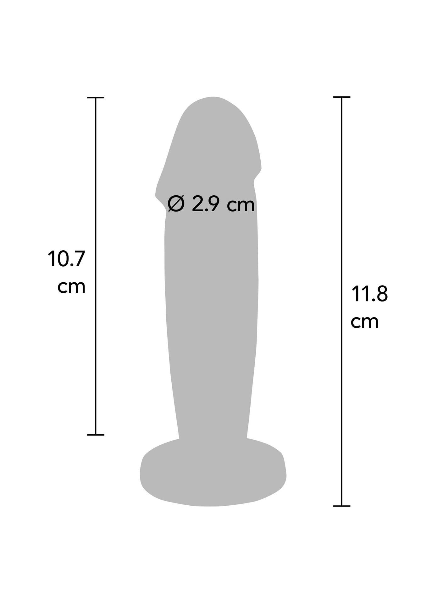 Dop anal vibrant din oțel inoxidabil ToyJoy, argintiu, 11,8 cm, USB