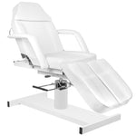 Scaun cosmetic hidraulic A 210C pedi alb
