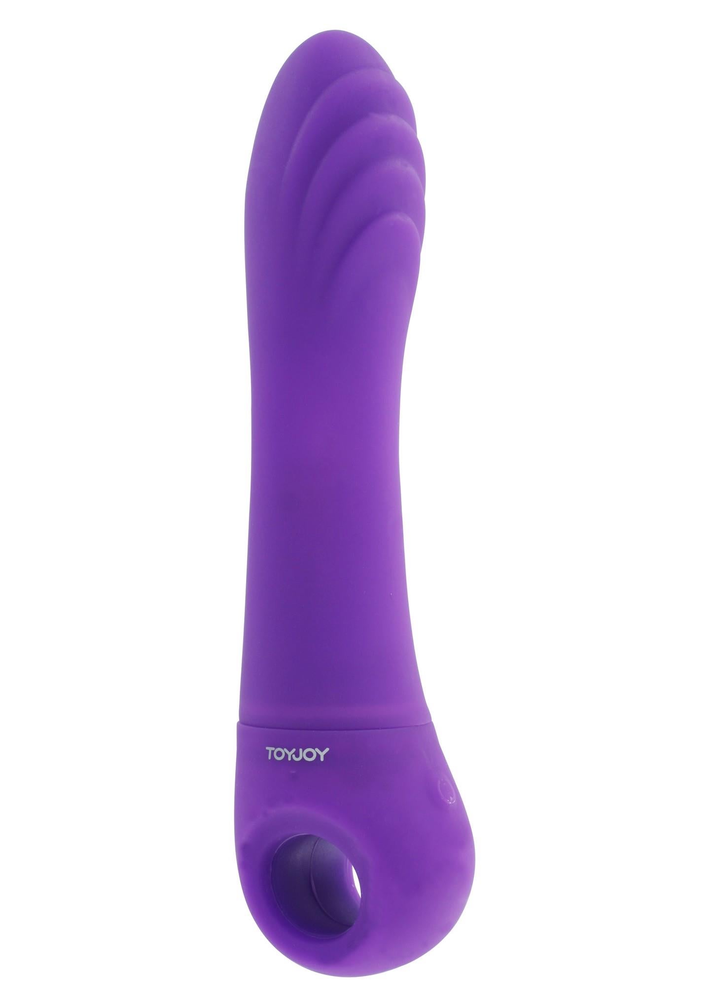 Vibrator flexibil pentru punctul G ToyJoy Luna II violet 18,5 cm