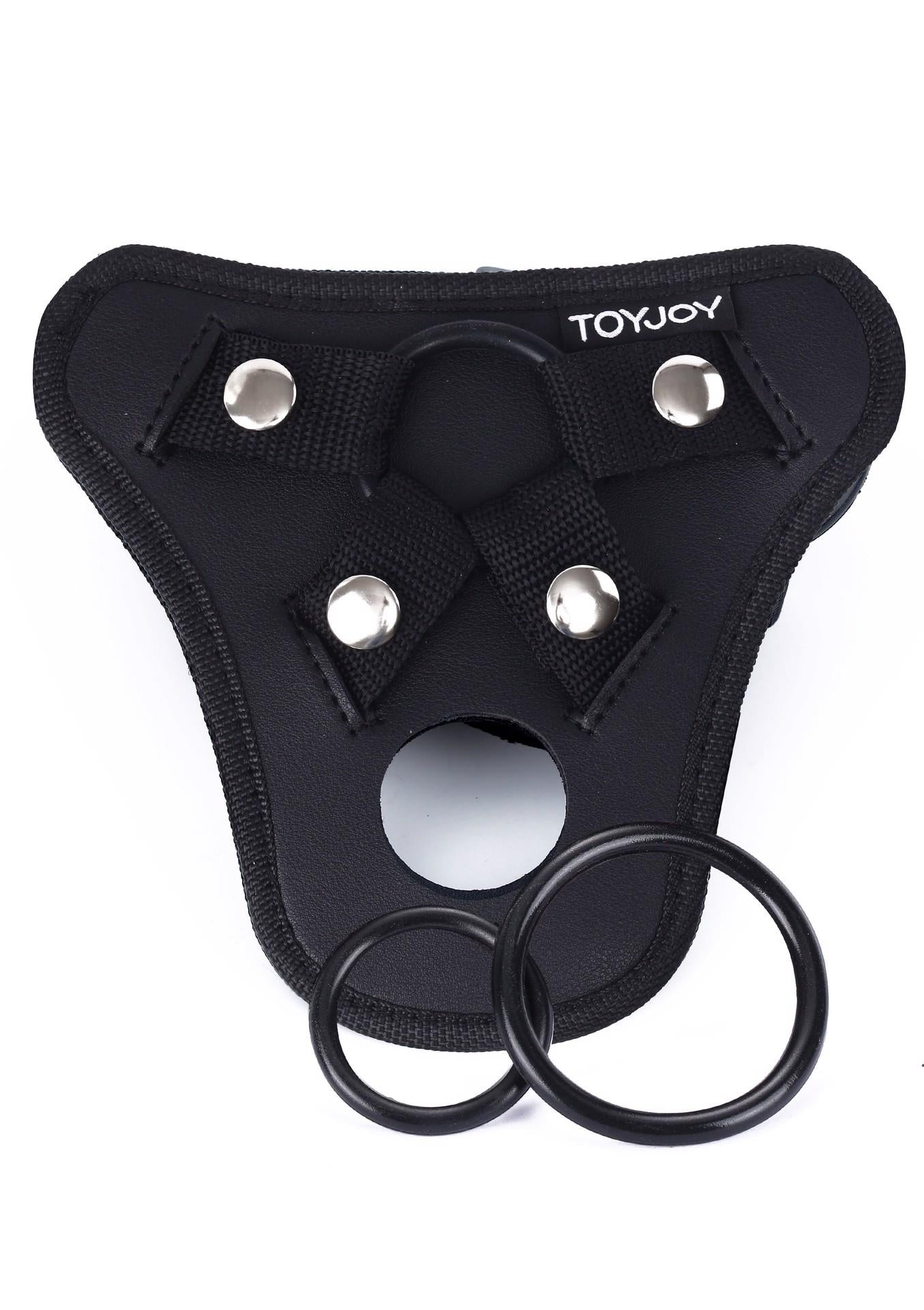 Ham curea din poliester negru ToyJoy