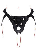 Ham curea din poliester negru ToyJoy