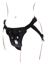 Ham curea din poliester negru ToyJoy