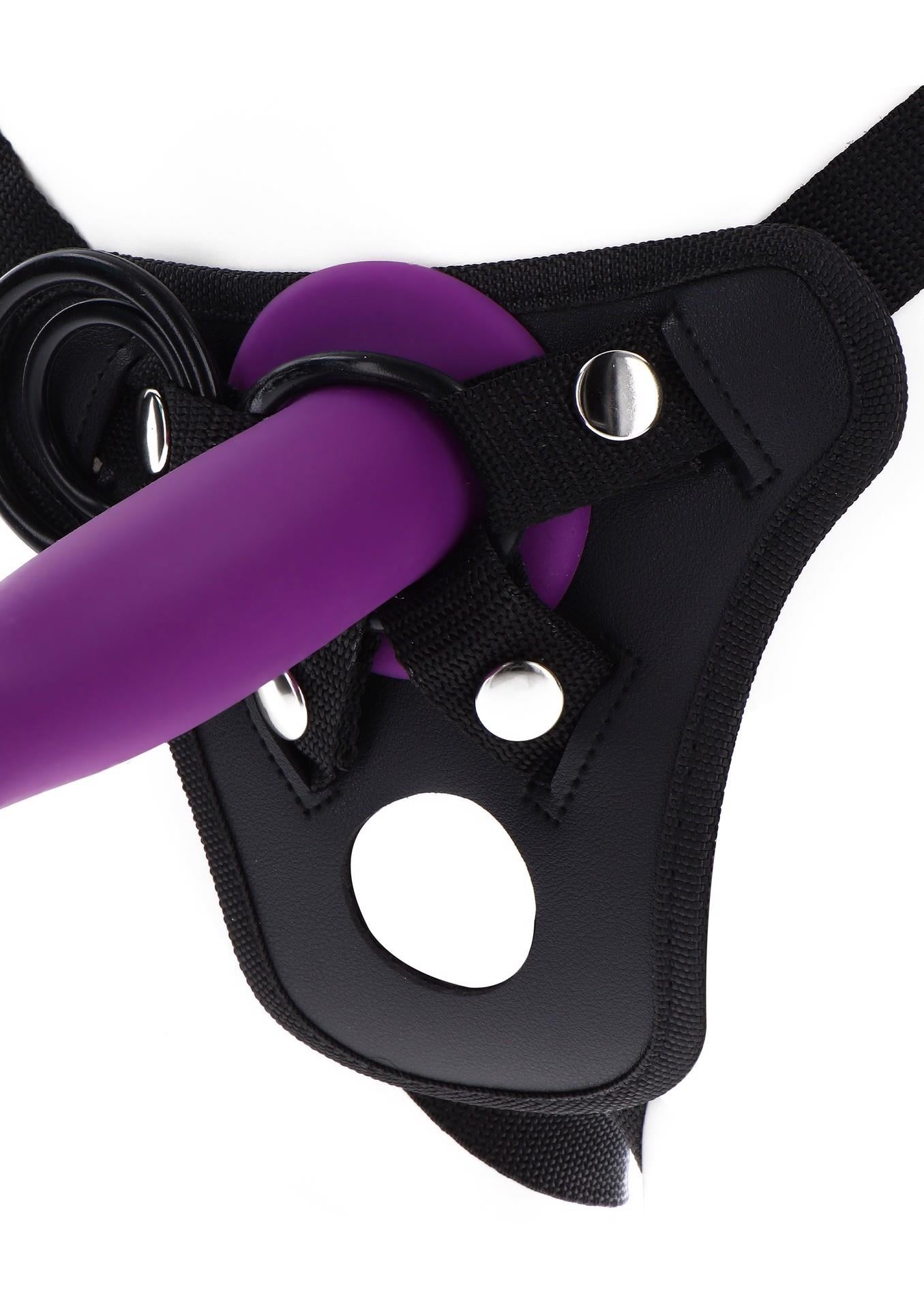 Ham curea din poliester negru ToyJoy