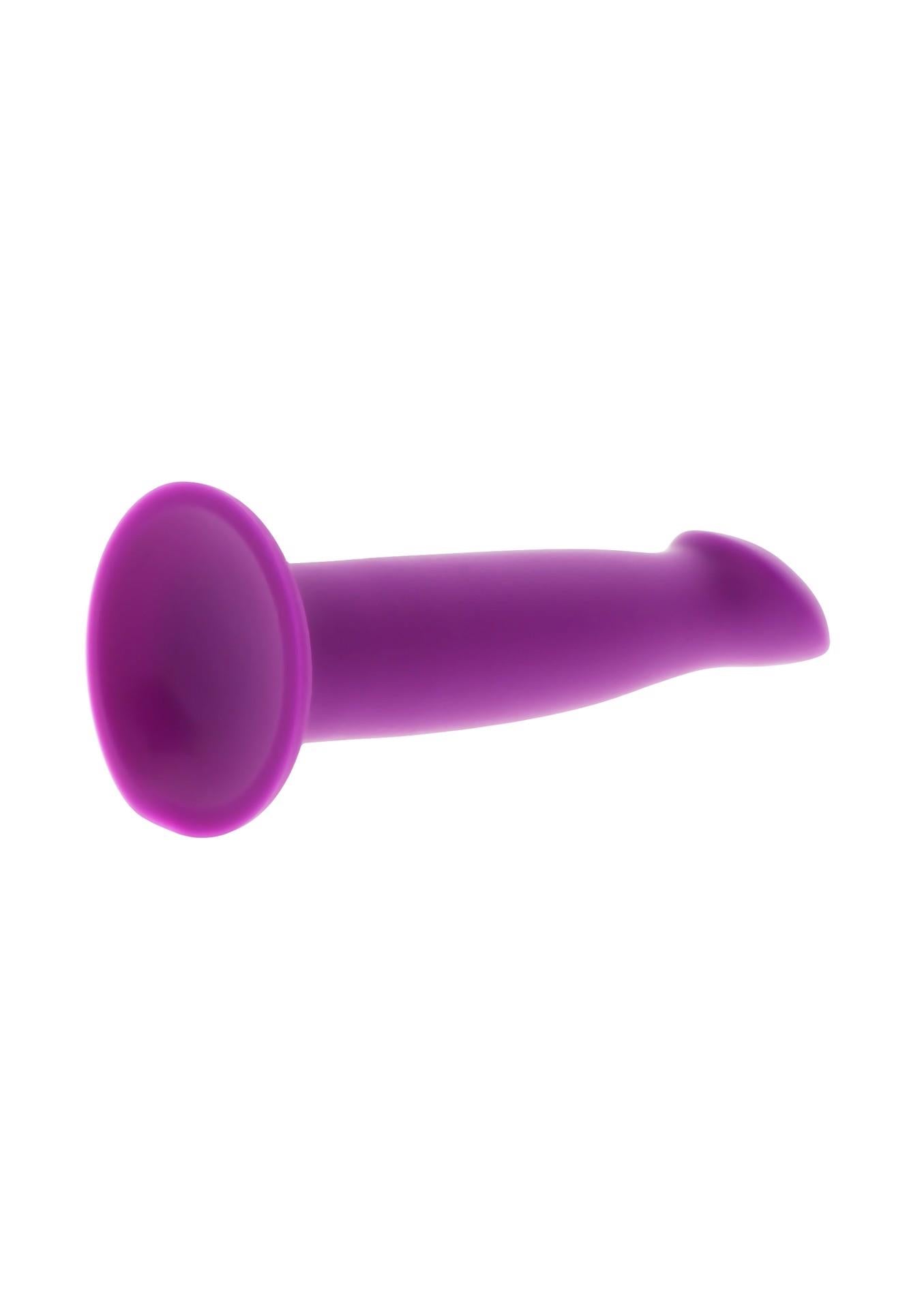 Dildo din silicon Goodhead ToyJoy violet 16 cm