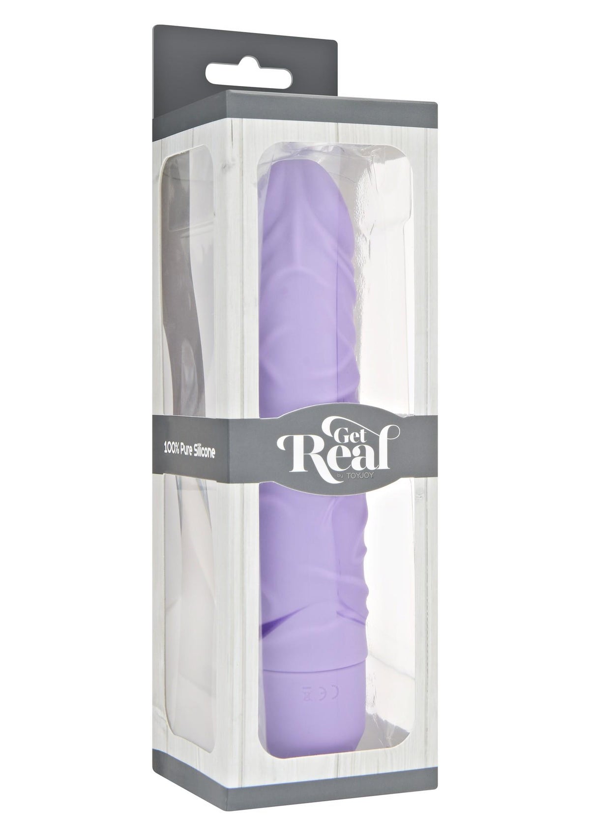 Vibrator ToyJoy Classic Original din silicon, violet, 20 cm