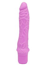 Vibrator ToyJoy Classic Mare din Silicon, Roz, 24,9 cm