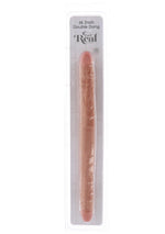 Dildo dublu ToyJoy, culoare piele deschisă, 40 cm