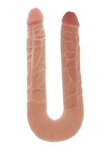 Dildo dublu ToyJoy, culoare piele deschisă, 40 cm