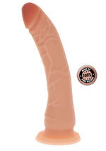 Dildo realist din silicon ToyJoy 21 cm, culoarea pielii
