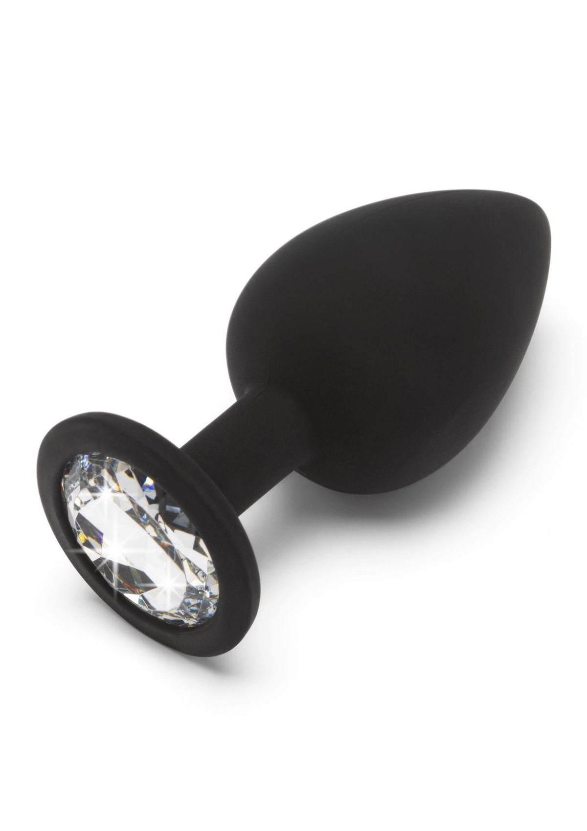 Plug anal Diamond Booty Jewel ToyJoy Negru 9 cm