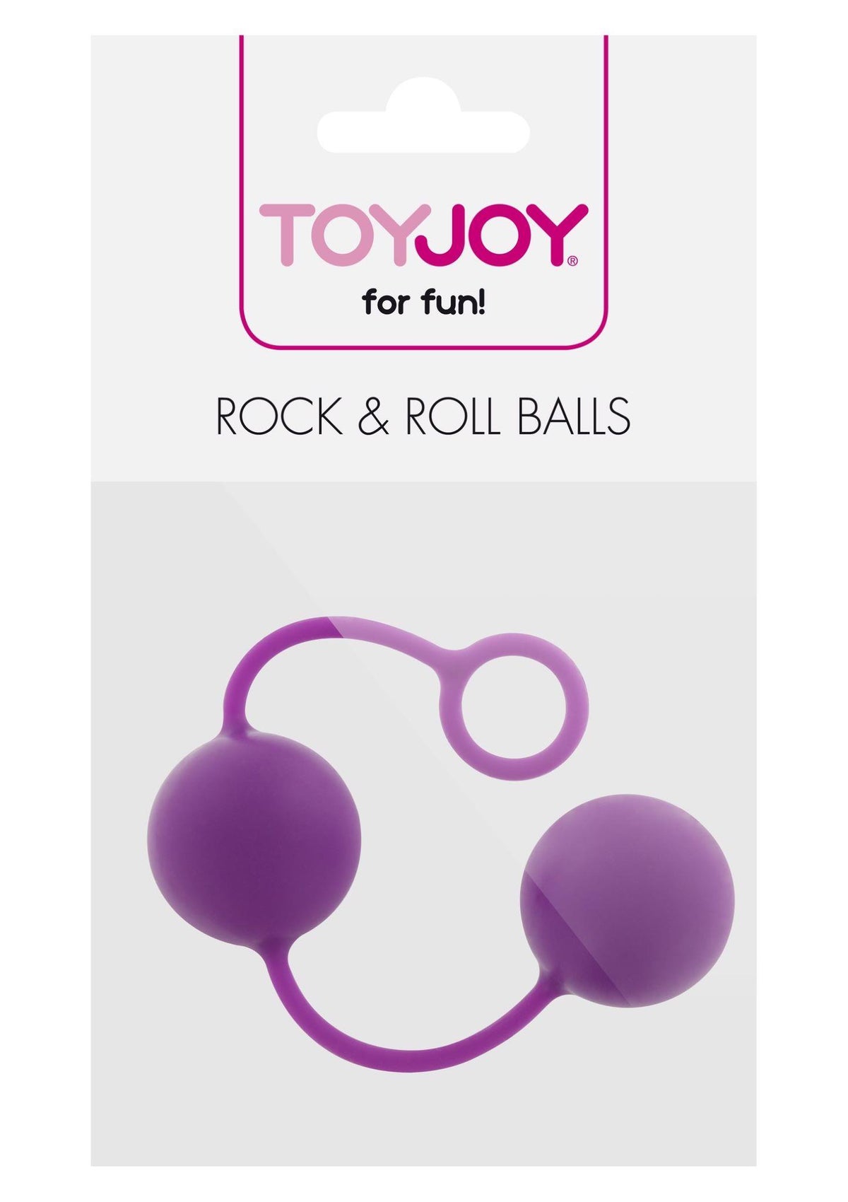 Bile Geisha din silicon, bile Rock Roll, violet, ToyJoy