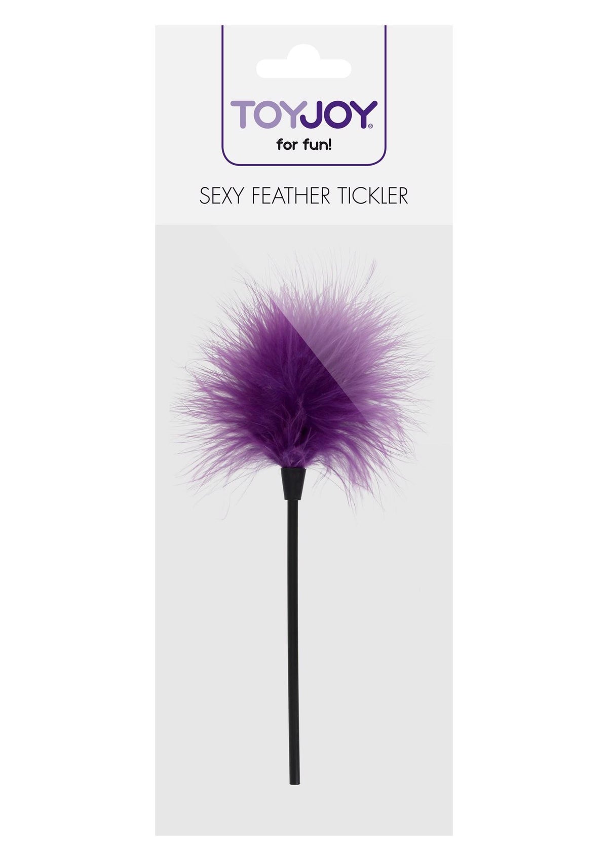 Pană de gâdilat ToyJoy violet 22 cm