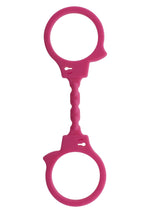 Cătușe elastice ToyJoy roz 25 cm