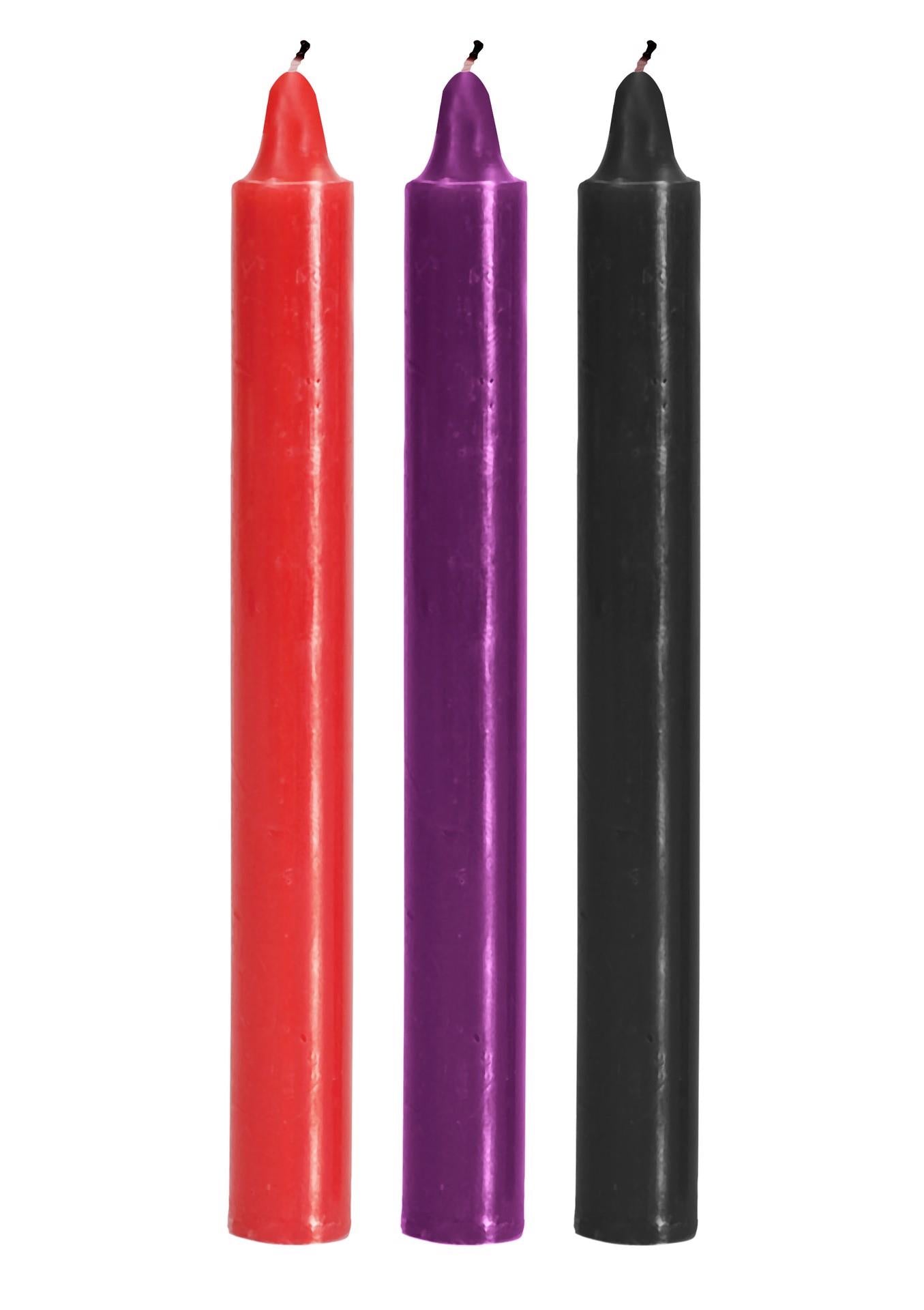 Lumânări cu picurare multicolore japoneze ToyJoy