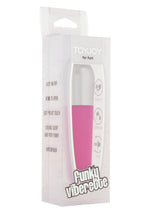 Vibrator mini ToyJoy Funky Viberette, mov, impermeabil