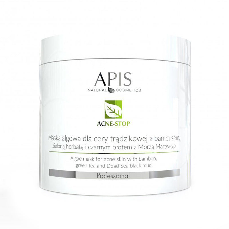 Mască acne-stop cu alge Apis pentru ten predispus la acnee 200 g